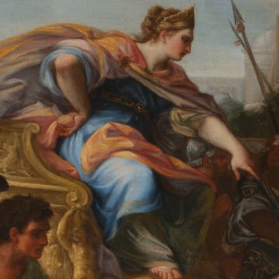 Tullie fait passer son char sur le corps de son père  - Chiari