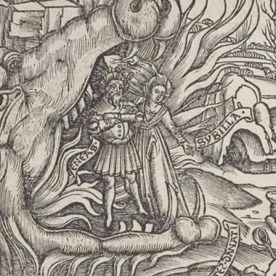 Le vestibule des Enfers (Virgile, Énéide 6, éd. Brant, Strasbourg Grüninger 1502, f270)