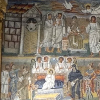 Vue d’ensemble de l’arc triomphal (Rome, Sainte-Marie-Majeure)