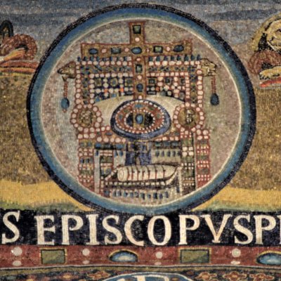 Trône de l’hétimasie (Rome, Sainte-Marie-Majeure)