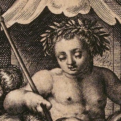 Page de titre de l’Énéide (Compendium operum Virgilianorum)