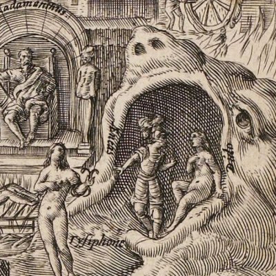 Énée et la sibylle (Compendium operum Virgilianorum)u
