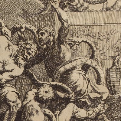 Laocoon (Virgile trad. en prose, 1649) - Chauveau