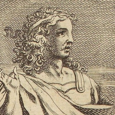 Mercure rappelle Énée à ses devoirs (Virgile trad. en prose, 1649) - Chauveau