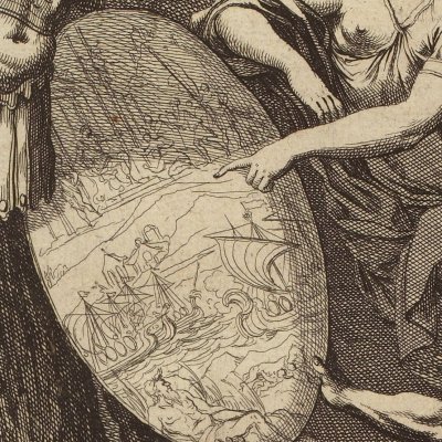 Le bouclier d’Énée (Virgile trad. en prose, 1649) - Chauveau