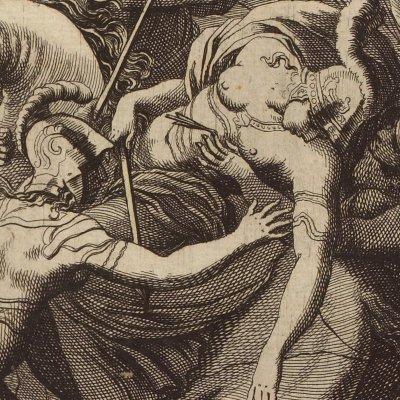 Mort de Camille (Virgile trad. en prose, 1649) - Chauveau