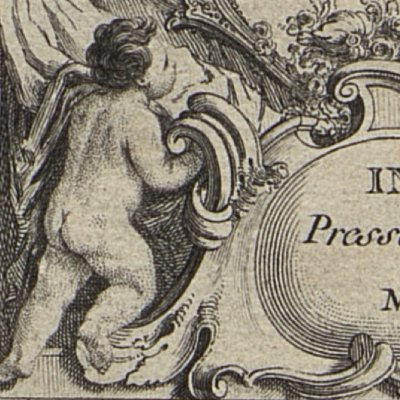 Page de titre du tome I (L’Eneide di Virgilio, 1760) - Zocchi