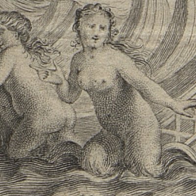 Les vaisseaux troyens changés en nymphes (L’Eneide di Virgilio, 1760) - Zocchi
