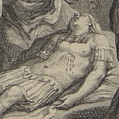 La mort de Pallas (L’Eneide di Virgilio, 1760) - Zocchi