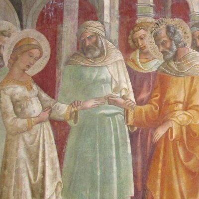 Le mariage de la Vierge - Lorenzo Monaco