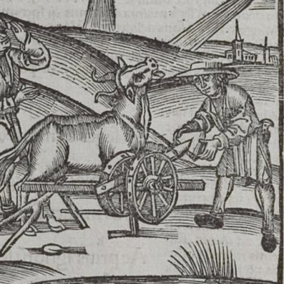 Labourage de printemps (Virgile, Géorgiques 1, éd. Brant, Strasbourg Grüninger 1502, f38)