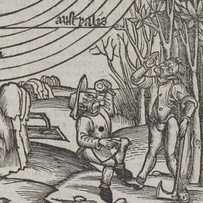 Zodiaque (Virgile, Géorgiques 2, éd. Brant, Strasbourg Grüninger 1502, f49v)
