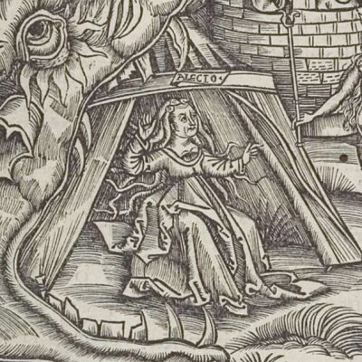 Junon invoque Alecto (Énéide, Strasbourg, 1502) - S. Brant