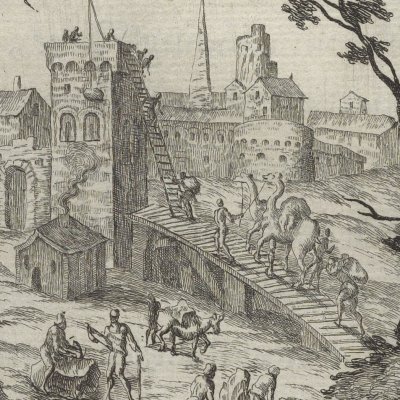 Énéide, livre 1. Apparition de Vénus à Énée et à Achate (The Works of P. Virgilius Maro)