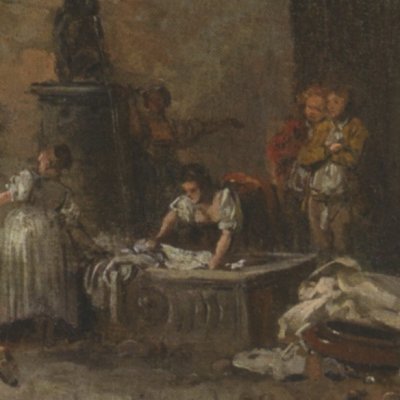 La grande cascade de Tivoli - Fragonard