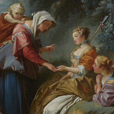 La Bohémienne - atelier de Boucher