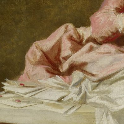 Les progrès de l'amour : lettres d'amour - Fragonard
