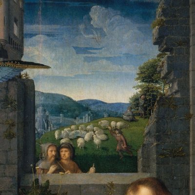 Triptyque de la Nativité avec donateurs et saints - Gérard David