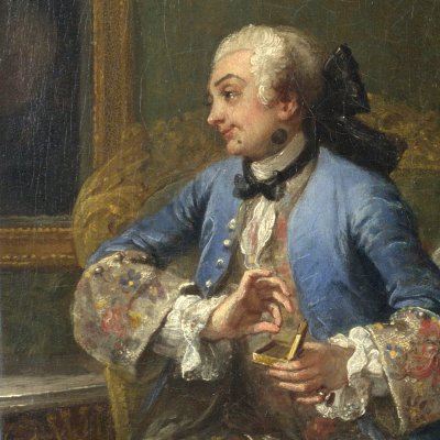Le contrat de mariage (Mariage à la mode, 1er tableau) - Hogarth