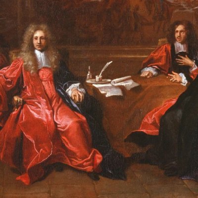 Les échevins de la ville de Paris (version de Parentignat) - Hyacinthe Rigaud