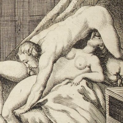 Mme Dinville ranime les sens de Saturnin (Histoire de dom B***, 1748)