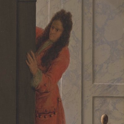 Tartuffe et Elmire surpris par Damis, fils d'Orgon - Willem van Mieris