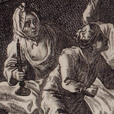 Nicole surprise avec l’abbé (Histoire de dom B***, 1777)