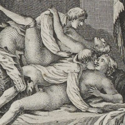 Invention de Madelon pour punir Saturnin (Mémoires de Saturnin, 1786-7) - Borel