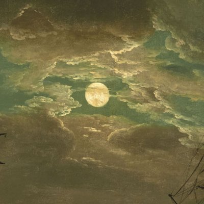 Un port de mer au clair de lune - Claude-Joseph Vernet