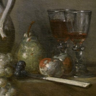 Raisins et grenades - Chardin