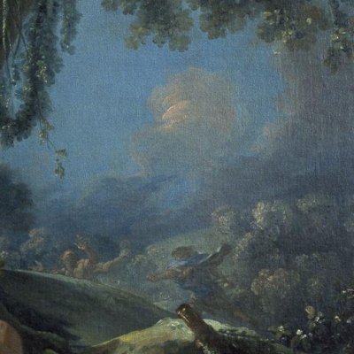 Sylvie délivrée par Aminte (version des Gobelins) - Boucher