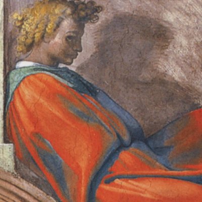 Naason ancêtre du Christ (chapelle Sixtine) - Michel-Ange