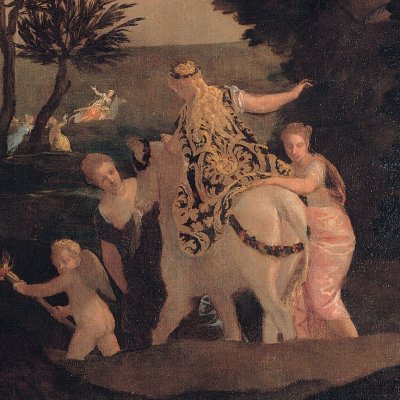 L'enlèvement d'Europe (version de Rome) - Véronèse