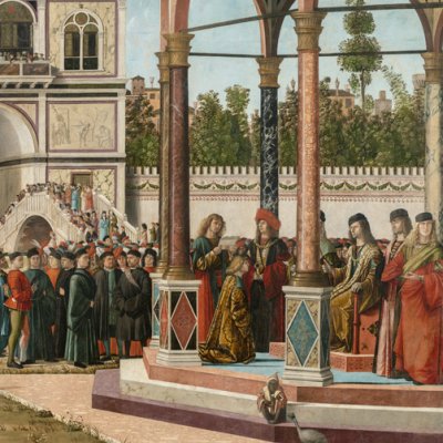 Le retour des ambassadeurs en Angleterre (Légende de sainte Ursule) - Carpaccio