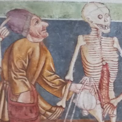 Le banquier, le médecin, le moine (Danse macabre de Hrastovlje) - Jean de Kastav