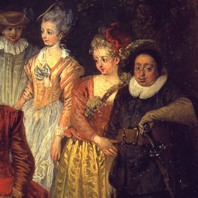 Love in the French theater - Watteau
