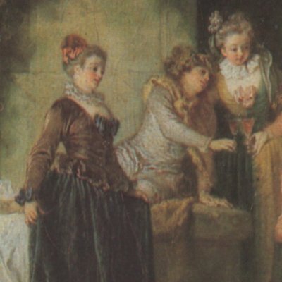 L'amour au théâtre françois - Watteau