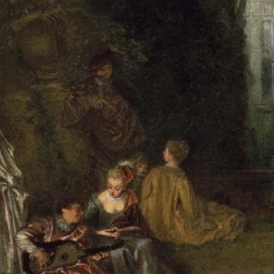 La perspective - Watteau
