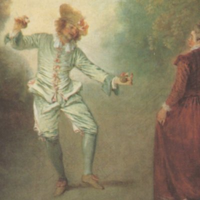Le bal champêtre - Watteau