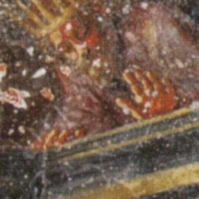Isaac et Rébecca espionnés par Abimélek (loge de Raphaël, 5e travée) - atelier de Raphaël