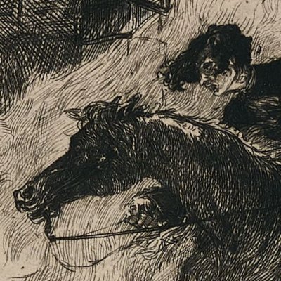 Metzengerstein (Hist. extraordinaires, 1884) - Wogel 
