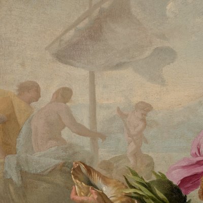 Hommage des dieux marins à l'Amour (Songe de Poliphile) - Le Sueur
