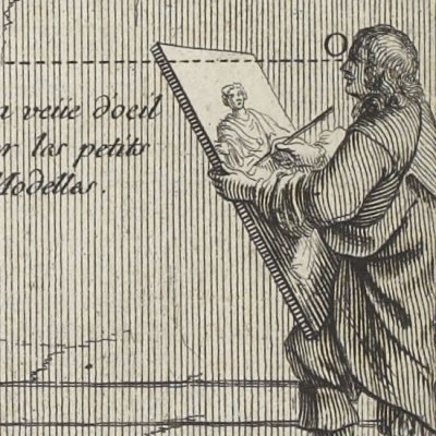 Dessiner à vue d'œil (Perspective sur les surfaces irrégulières) - Abraham Bosse