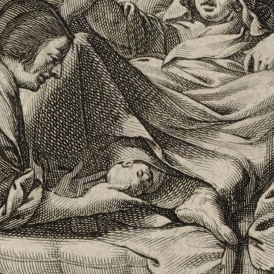 L'accouchée - Abraham Bosse