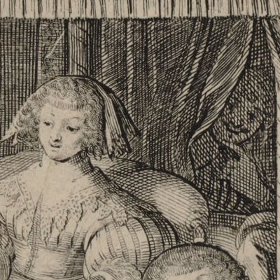 Visite à l'accouchée - Abraham Bosse