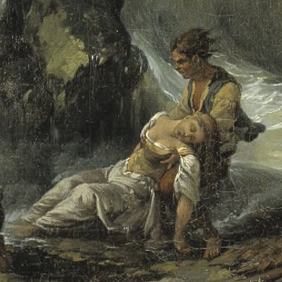 Naufrage (version de Stockholm) - Loutherbourg