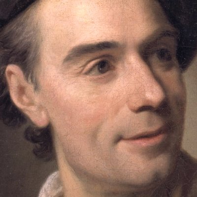 Portrait du peintre Claude Joseph Vernet - Roslin