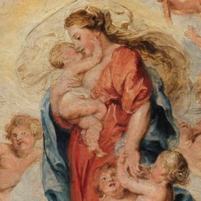 Le triomphe de l'Amour divin - Rubens