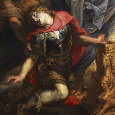 La mort d’Achille (version du Courtauld) - Rubens