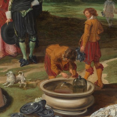 La fête champêtre - Dirck Hals